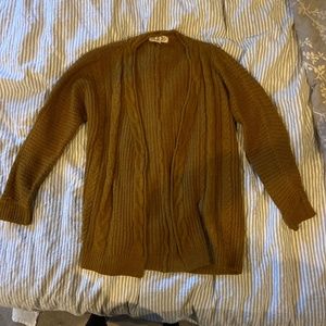 Cute and cozy open front sweater